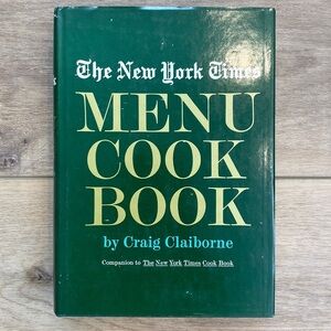 Vintage 66’ The New‎ York Times Menu Cookbook